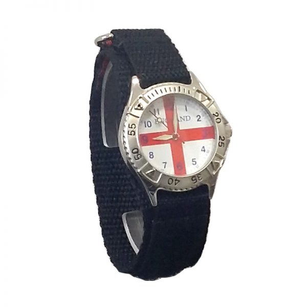 England velcro gents watch