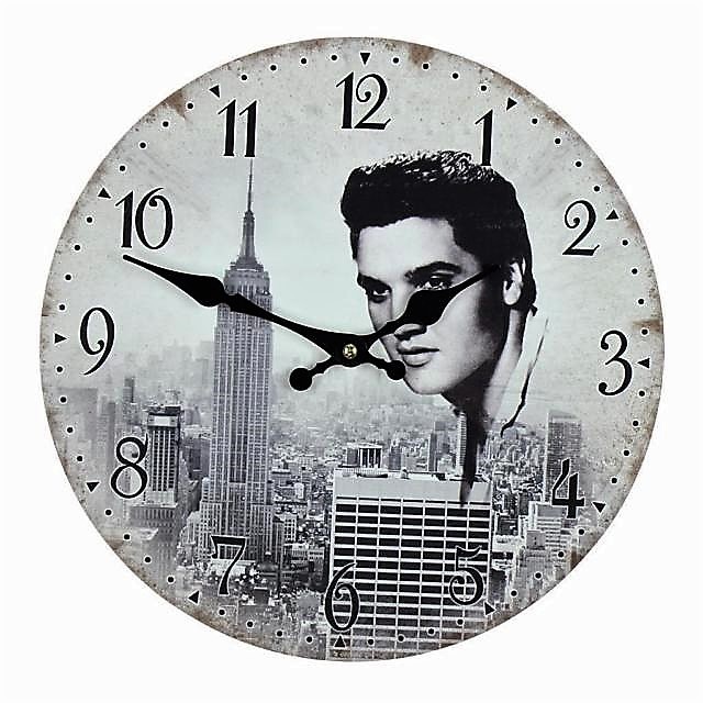HomeTime Elvis Clock HomeTime Elvis Clock