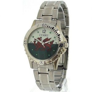 Wales metal gents watch