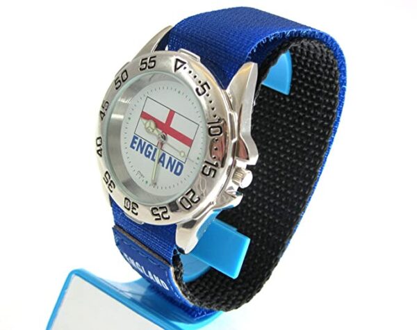 England Nylon Blue Strap Watches