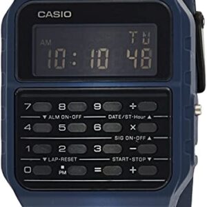 Casio CA-53WF-3B Calculator Blue Digital Mens Watch Original New Classic CA-53 Casio CA-53WF-3B Calculator Blue Digital Mens Watch Original New Classic CA-53