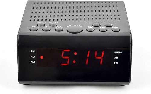 LLOYTRON ‘Sunrise’ LED Digital Alarm Clock Radio