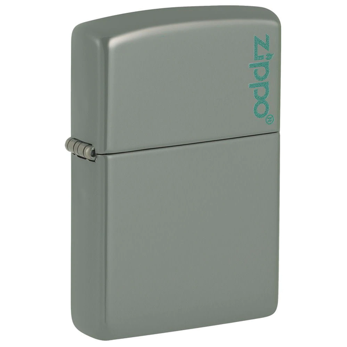 Zippo Sage Green Matte With Logo